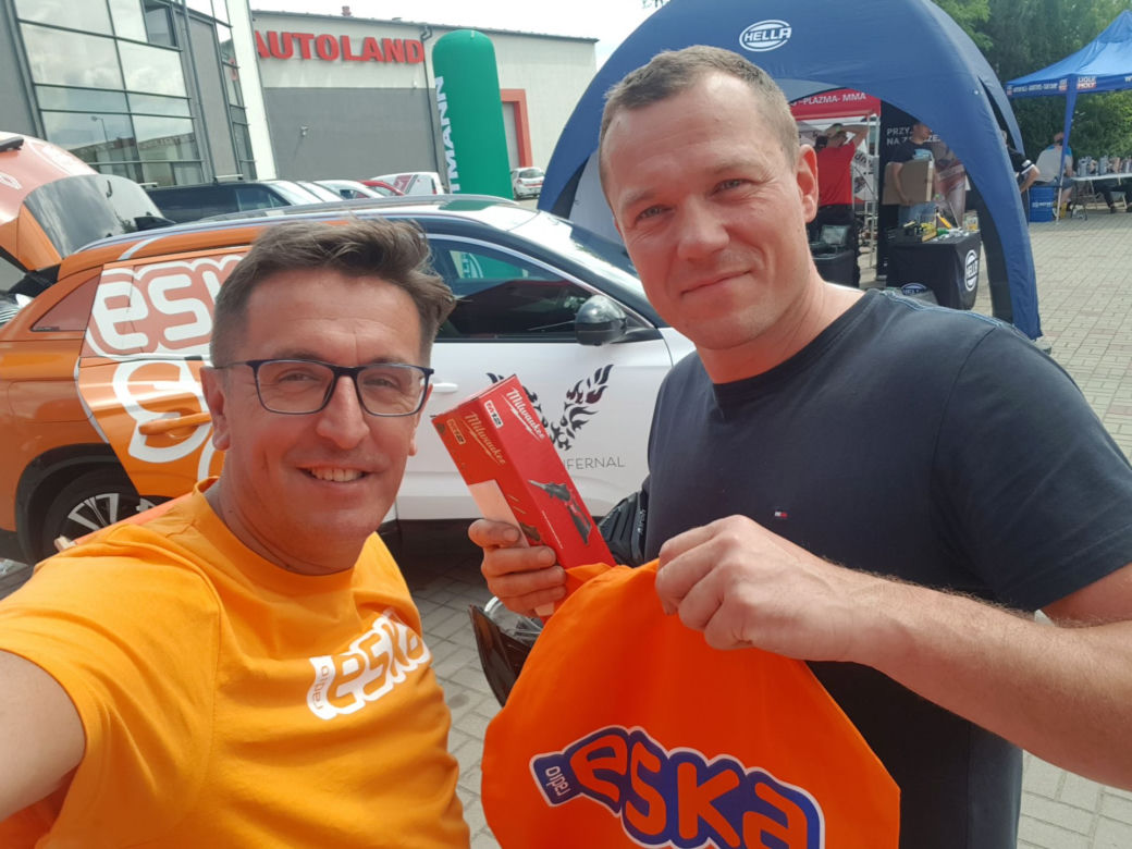 Eska Summer City Olsztyn. Wizyta w Auto Land