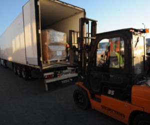 Koszalin solidarny z Ukrainą. Wyjechał pierwszy transport z pomocą dla Iwano-Frankiwska