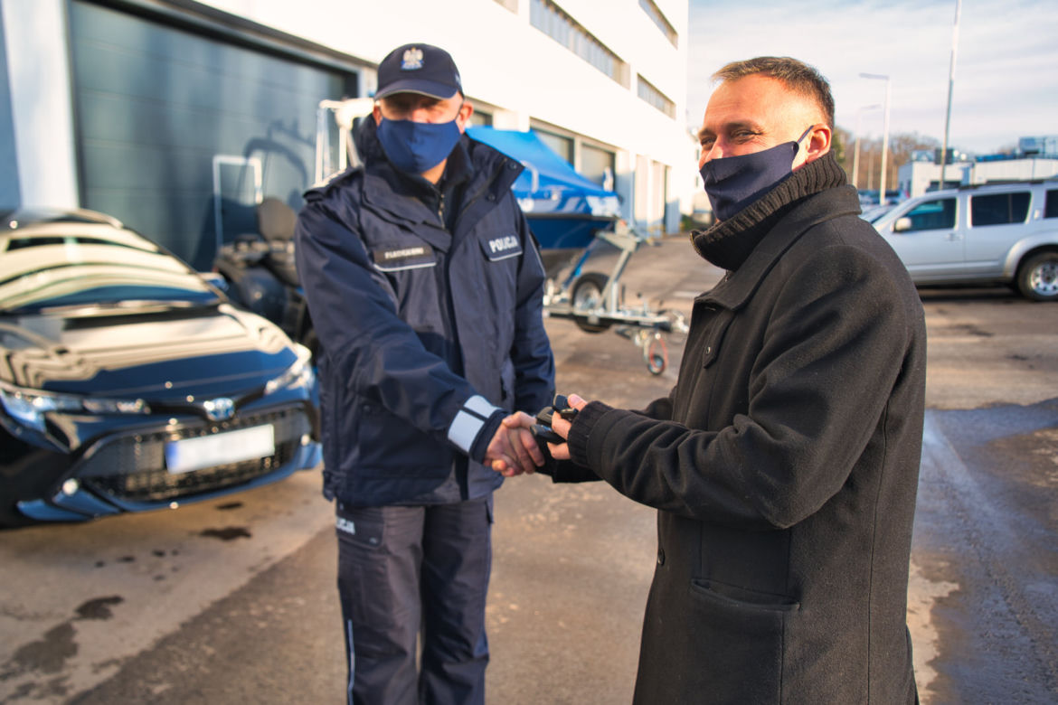 Nowe pojazdy dla toruńskiej policji