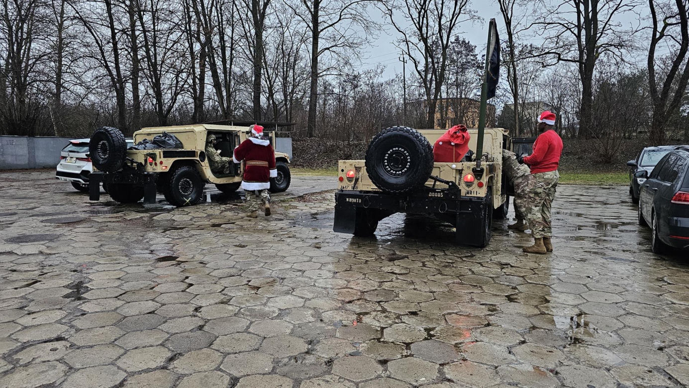 Marsz żołnierzy US ARMY w Drawsku Pomorskim 