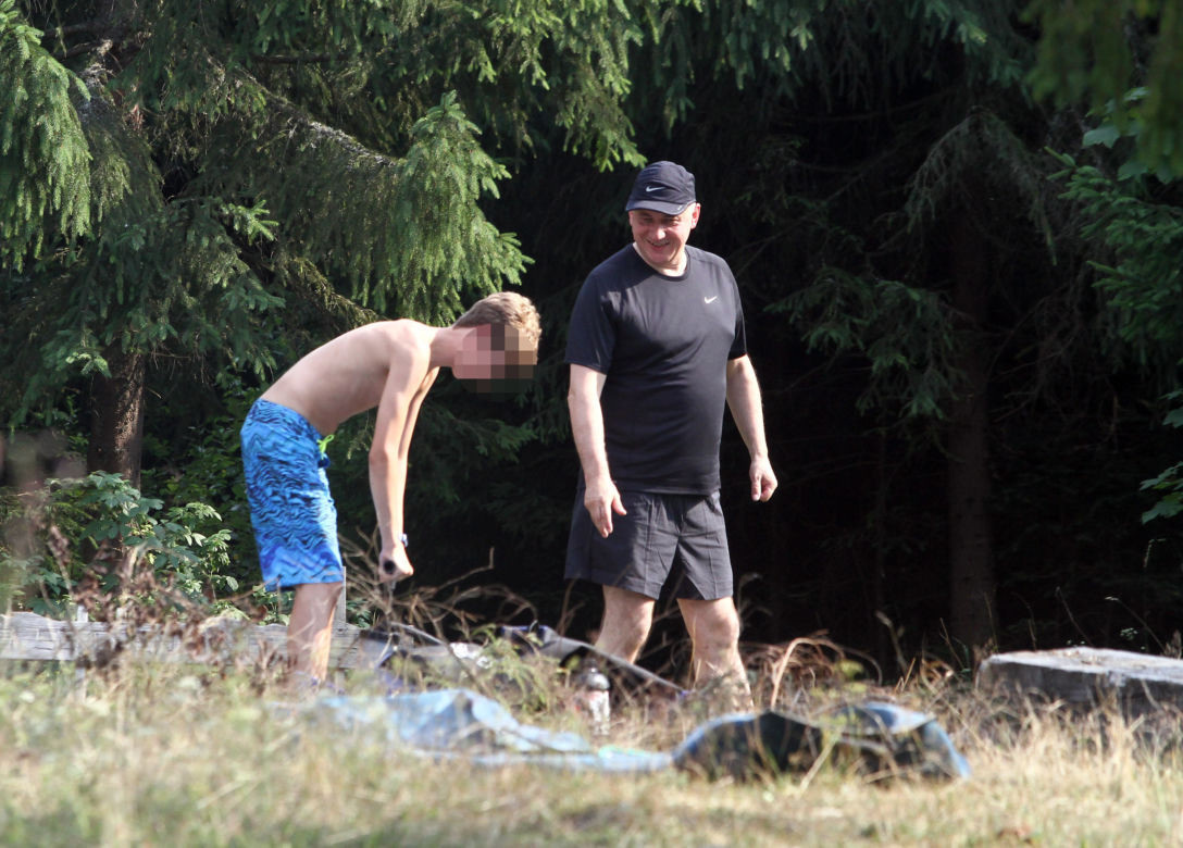 POSEŁ BRUDZIŃSKI NA WAKACJACH.