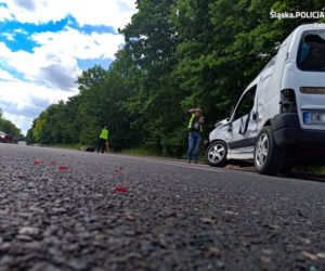 Zabrze: Ranny z wypadku na DK88 zmarł w szpitalu. Obrażenia okazały się zbyt poważne 