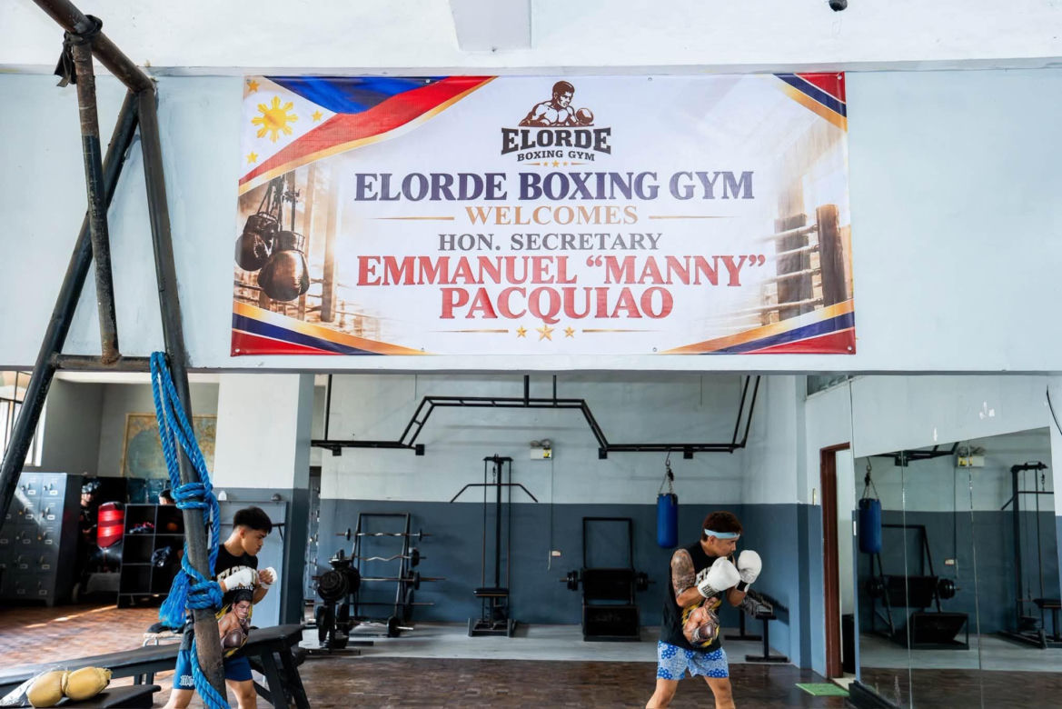 Karol Nawrocki i Manny Pacquiao