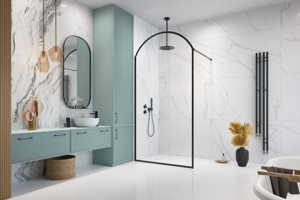 Kabina prysznicowa typu walk-in