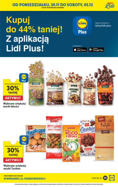Gigantyczne promocje w warszawskim Lidlu