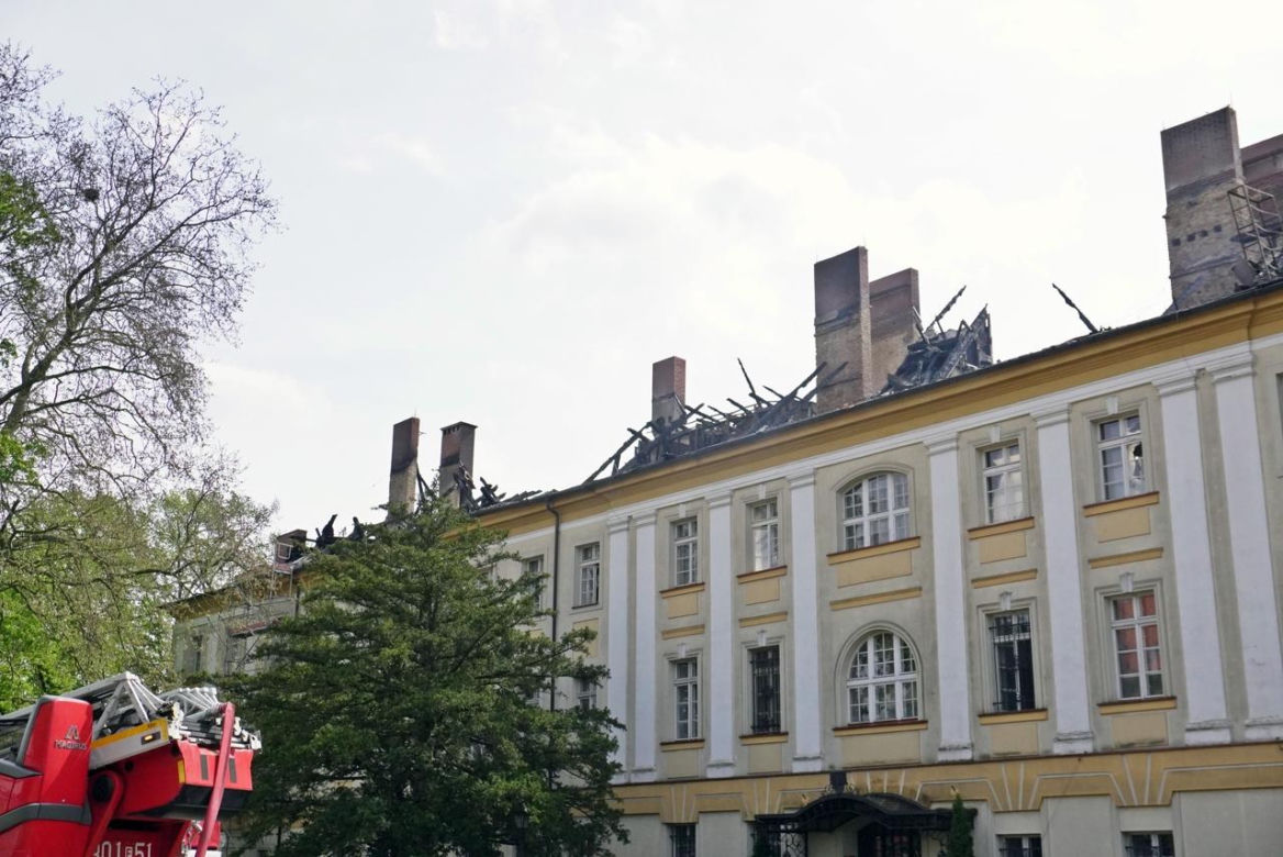 AJP po pożarze