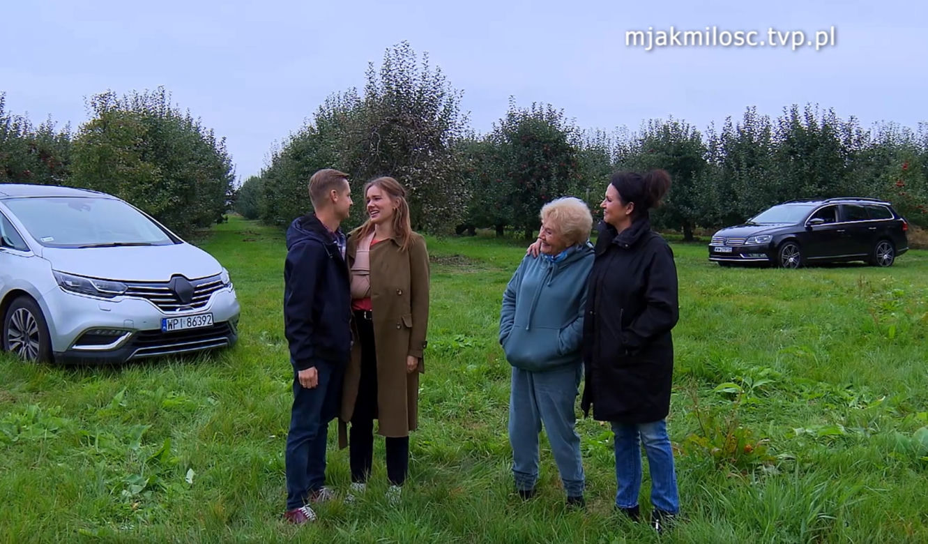 M jak miłość odc. 1706. Franka (Dominika Kachlik), Paweł (Rafał Mroczek), Barbara (Teresa Lipowska), Marysia (Małgorzata Pieńkowska)