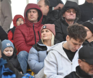 PRES Grupa Deweloperska Toruń - Stelmet Falubaz Zielona Góra, zdjęcia kibiców i zawodników ze sparingu na Motoarenie