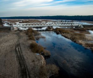 Rozlewiska rzeki Narew. Niesamowite zdjęcia z drona [ZDJĘCIA]