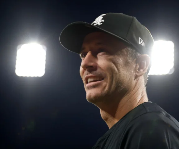 Robert Lewandowski na boisku baseballowym. Polski napastnik zaskoczył Amerykanów