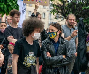 Katowice: Tłumy na proteście społeczności LGBT. Ludzie to nie ideologia! 