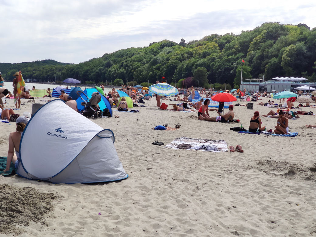 Gdynia, plaża Śródmieście 