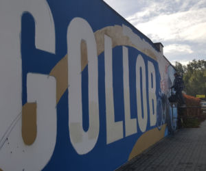 Tomasz Gollob ma w Bydgoszczy swoją ścianę. Na ul. Nakielskiej powstaje mural z żużlowcem w roli głównej! [ZDJĘCIA]