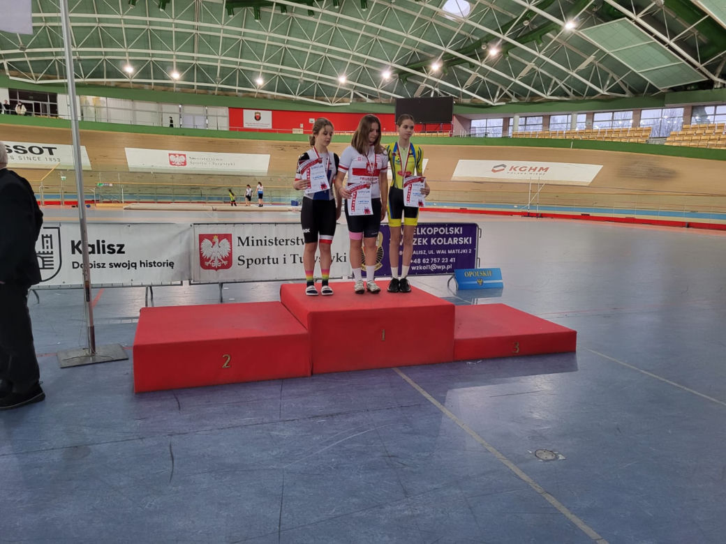 Grudziądzanie na podium Mistrzostw Polski Szkółek Kolarskich