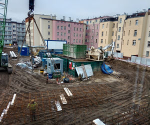 Przebudowa wnętrza Kwartału 36