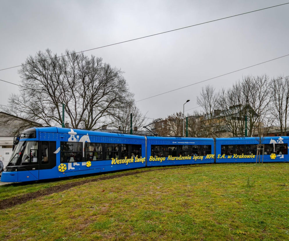 Specjalny tramwaj wyjedzie w styczniu na ulice Krakowa. Przejazd będzie bezpłatny