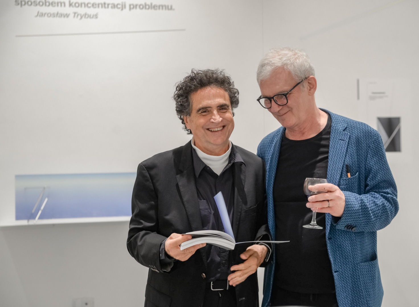 Wernisaż wystawy Jerzego Porębskiego: „I cóż z tego, że świat wisi na włosku?”