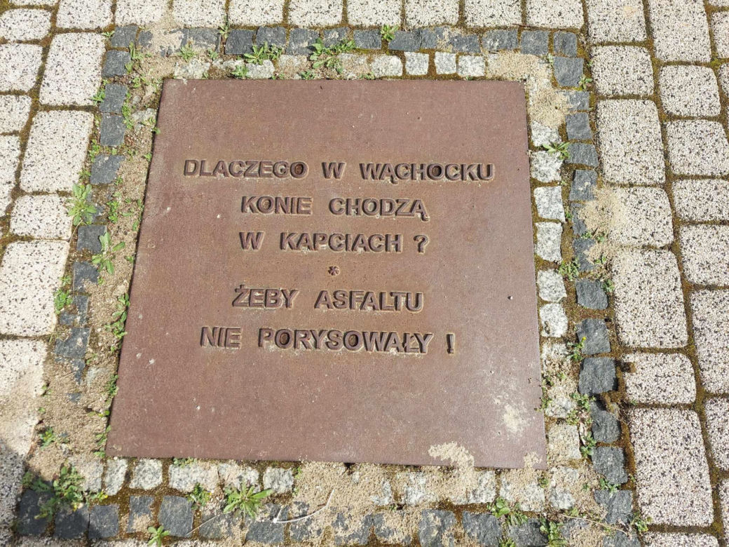 Aleja Humoru w Wąchocku