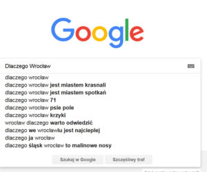 Wrocław w Google