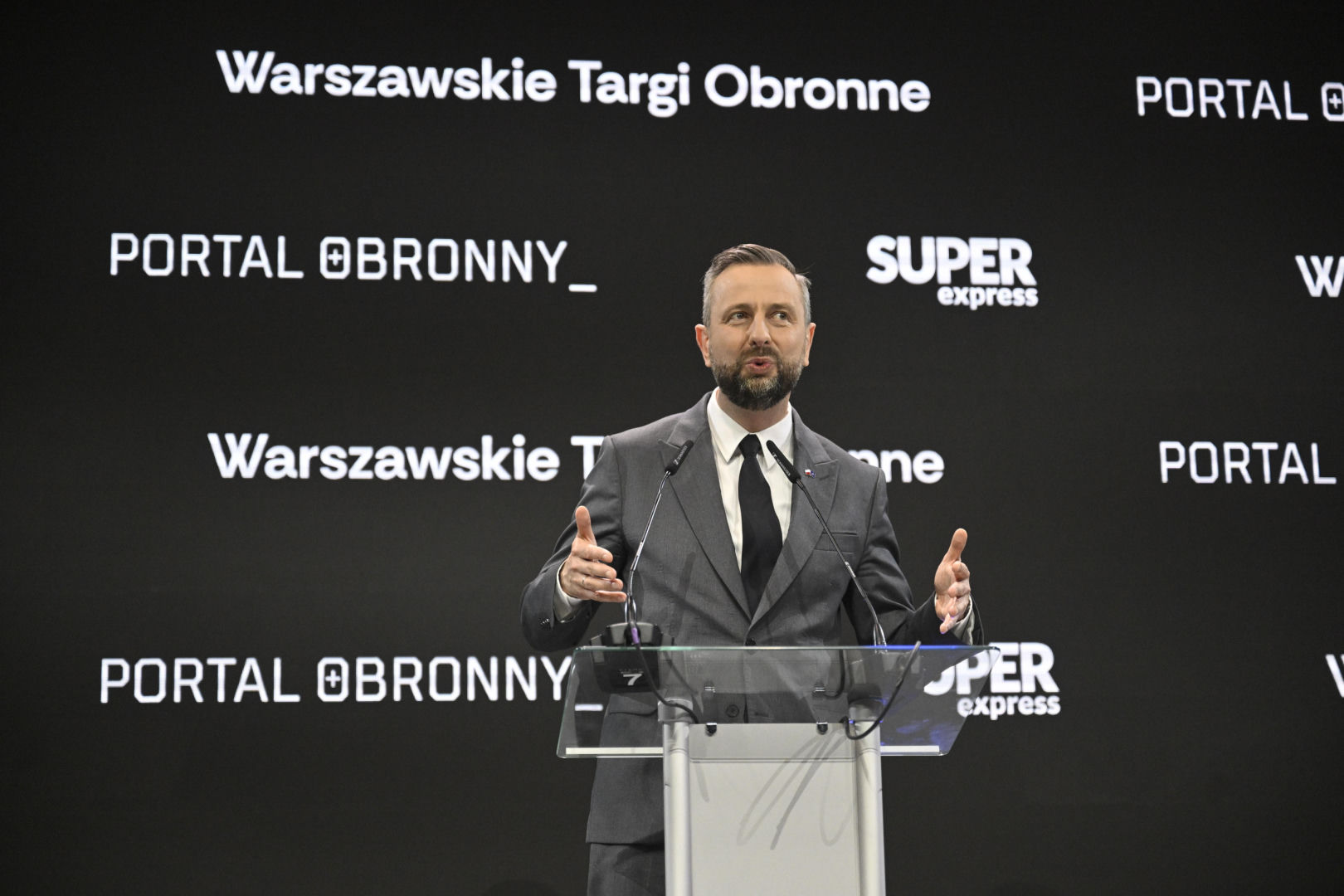 Władysław Kosiniak-Kamysz na warszawskich Targach Obronnych w Expo XXI
