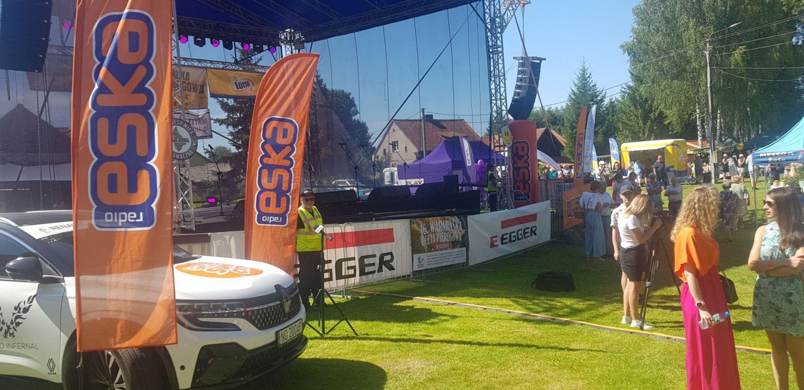 Eska Summer City Olsztyn. 16. Warmińska Uczta Pierogowa w Biesowie