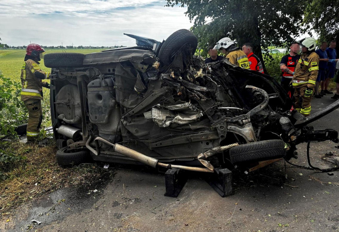 Tragiczny wypadek pod Włocławkiem. Dwie kobiety nie żyją!