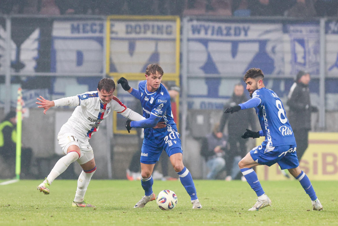 Górnik Zabrze - Lech Poznań: Zdjęcia ze szlagieru 20. kolejki PKO BP Ekstraklasy