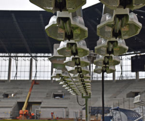Budowa stadionu w Szczecinie - grudzień 2020