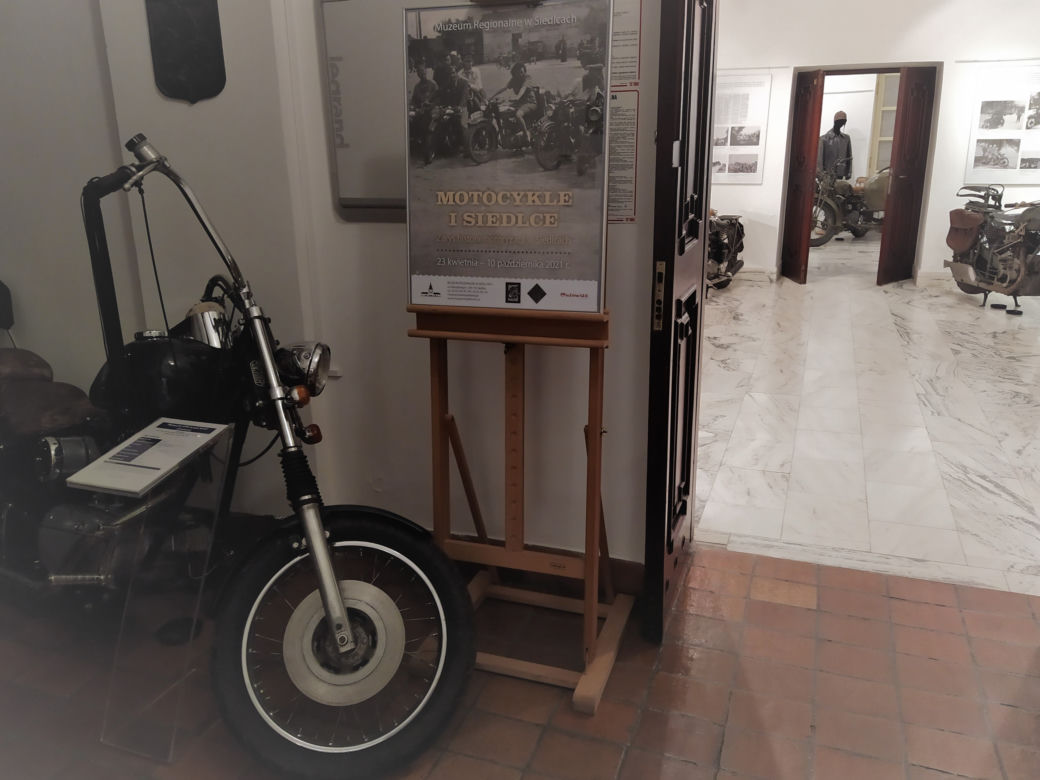 Wystawa "Motocykle i Siedlce" w siedleckim Muzeum Regionalnym, czynna do 10.10.2021