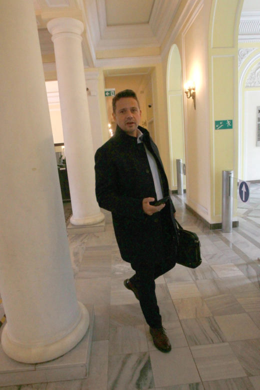 Rafał Trzaskowski wrócił do Ratusza