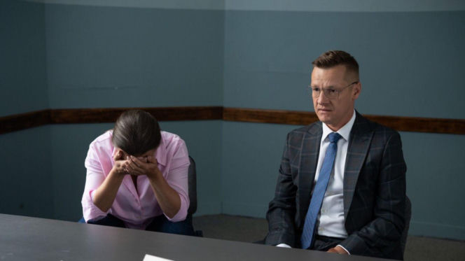 M jak miłość odc. 1893. Magda (Anna Mucha), Piotrek (Marcin Mroczek)