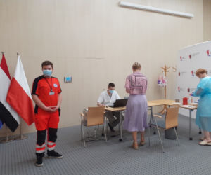 Akcja szczepienia w Urzędzie Marszałkowskim w Toruniu