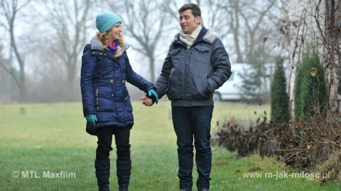 M jak miłość odc. 1132. Marek Mostowiak (Kacper Kuszewski), Ewa (Dominika Kluźniak)