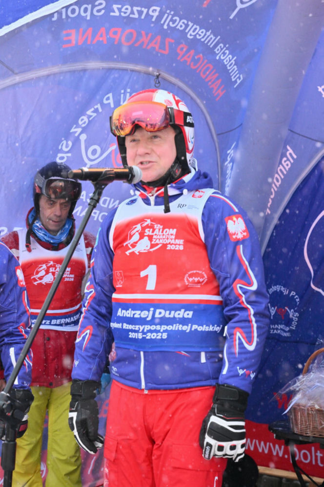 Andrzej Duda. 12H Slalom Maraton Zakopane 2026