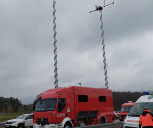Wojewódzkie ćwiczenia ratownicze na S61 pod Łomżą [ZDJĘCIA]