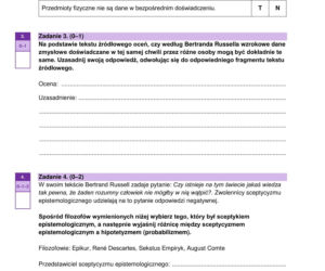 Matura 2026: filozofia 8.05.2026r. Arkusze CKE, poziom podstawowy [Formuła 2023]