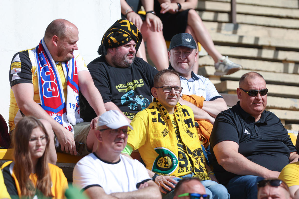 GKS Katowice - Lecha Gdańsk ZDJĘCIA kibiców 