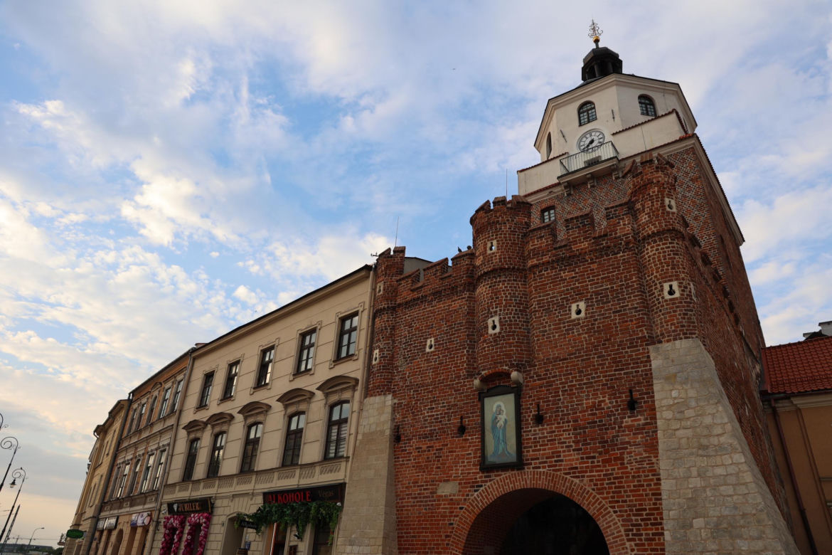 Brama Krakowska w Lublinie. To jeden z najważniejszych zabytków miasta