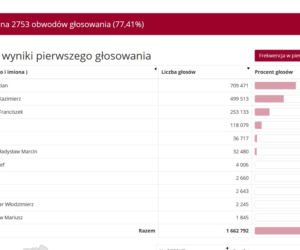 Wybory prezydenckie 2020 w woj. śląskim. W Katowicach i Sosnowcu wygrał Rafał Trzaskowski [WYNIKI W MIASTACH I POWIATACH]
