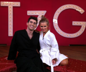 Agnieszka Kaczorowska i Krzysztof Wieszczek
