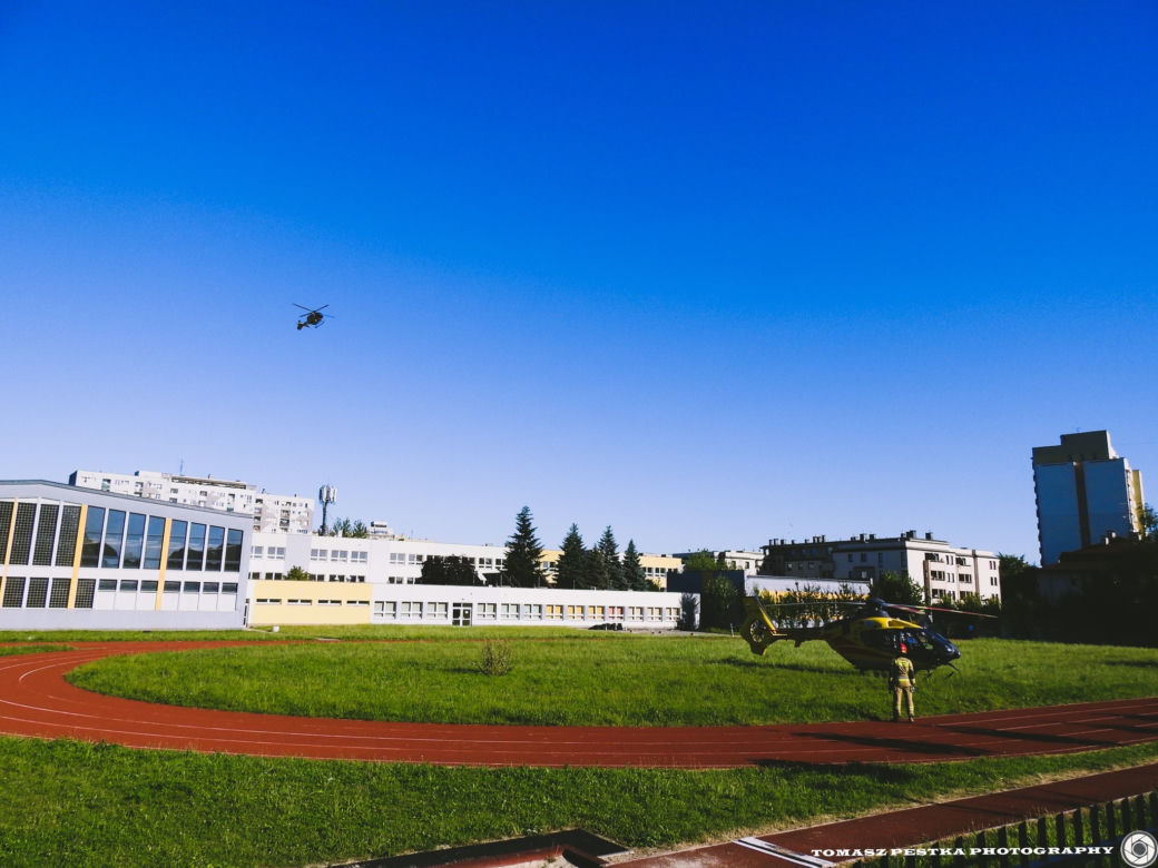 Tychy: Dramatyczna akcja służb. Robili wszystko, by ratować rannego chłopca