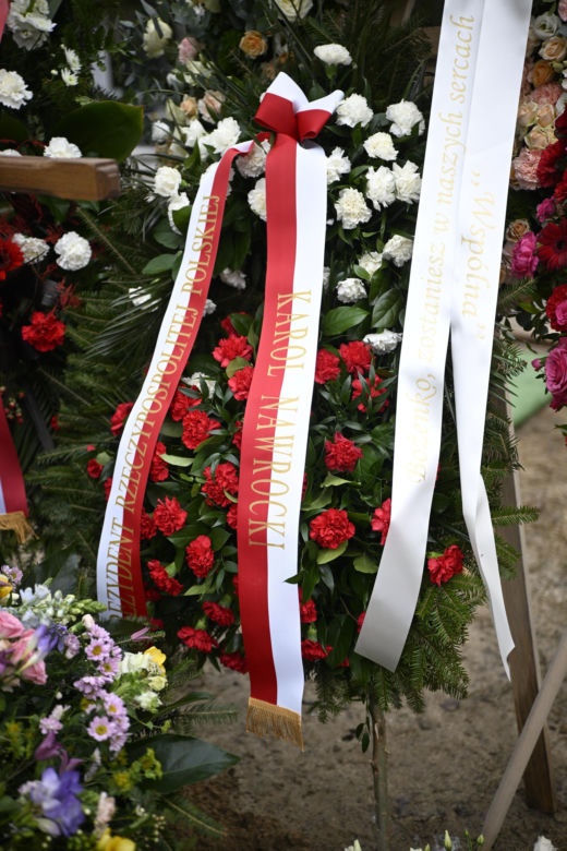 Bożena Dykiel spoczęła na Powązkach Wojskowych