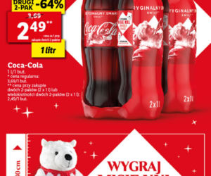 Coca-Cola 2,49 zł/1 l