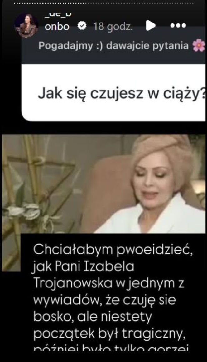 Tak ukochana Hakiela odpowiedziała na pytanie o płeć dziecka. Ale to informacją o Romeo rozwaliła system