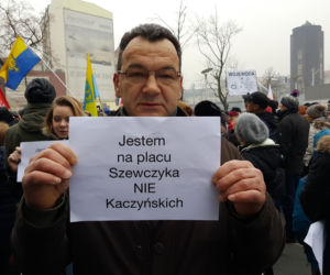 Mieszkańcy Katowic bronią placu Szewczyka