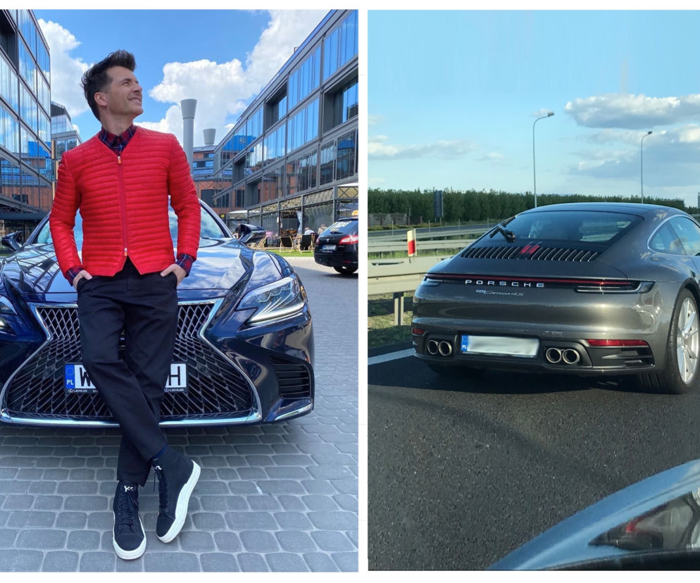 Tomasz Kammel sprzedaje Lexusa LS 500, teraz jeździ Porsche 911