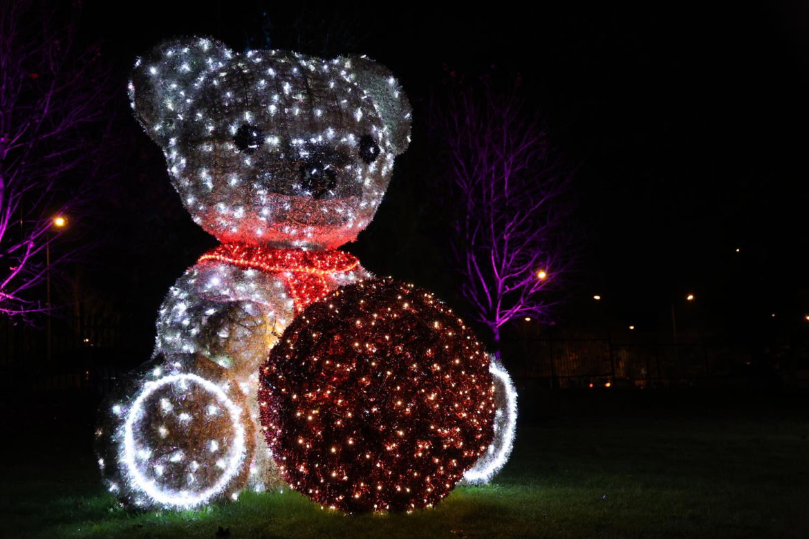 Park iluminacji 2023 w Lublinie