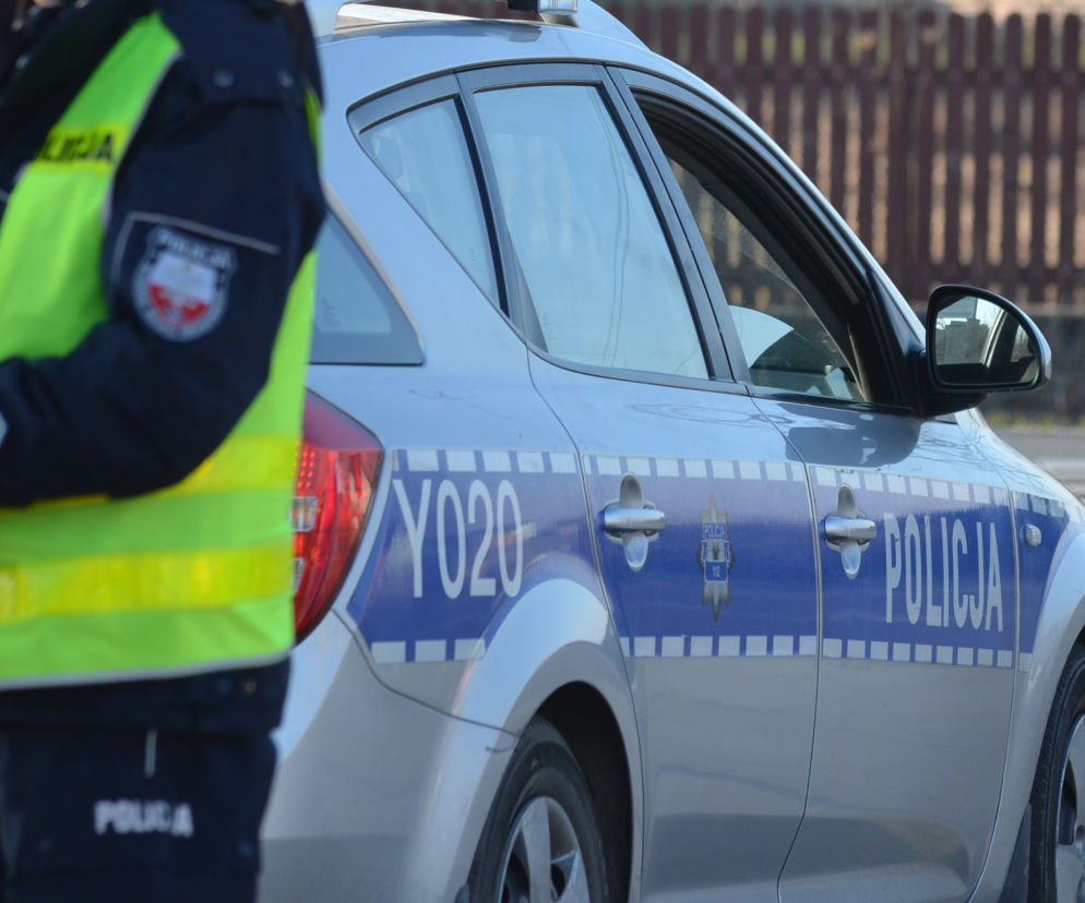 Policyjny pościg za piratem drogowym. 