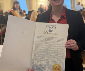 Proklamacja Senatu NY honorująca Iwonę Korgę