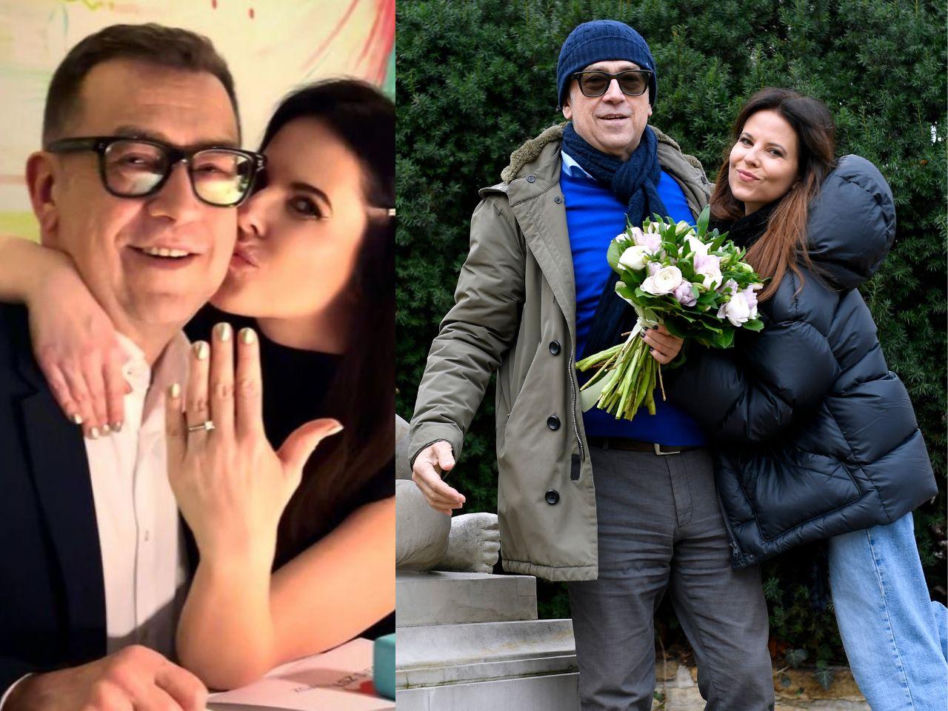 Maciej Orłoś i Paulina Koziejowska zaręczeni